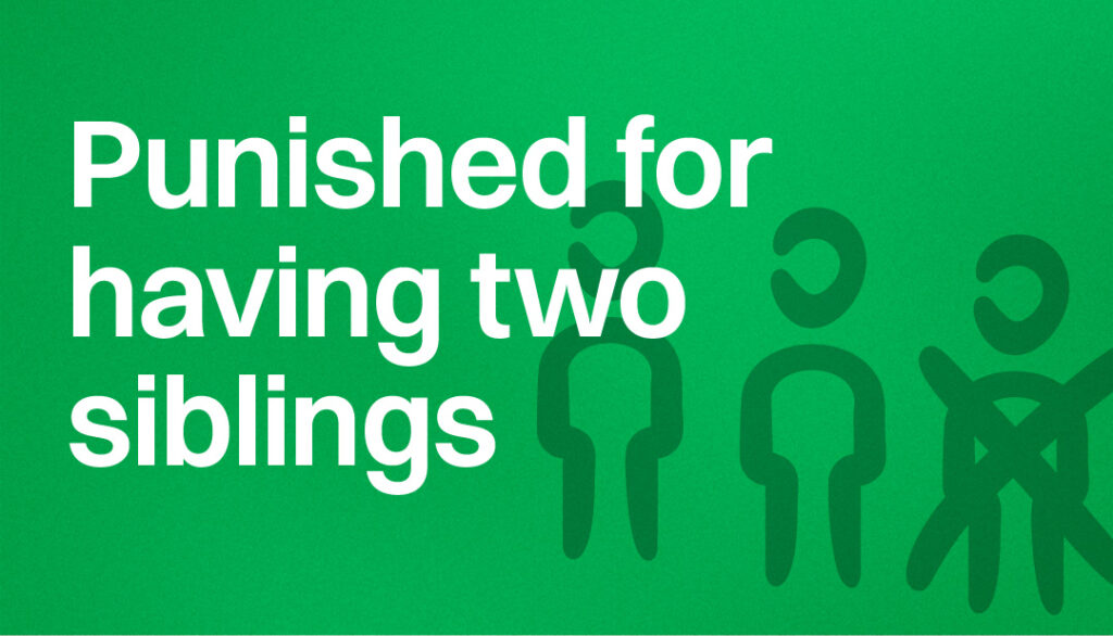 two child benefit cap