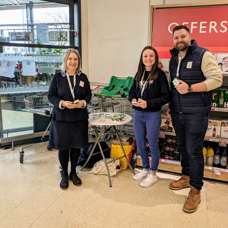 We Need Volunteers for Our Christmas Collection at Tesco